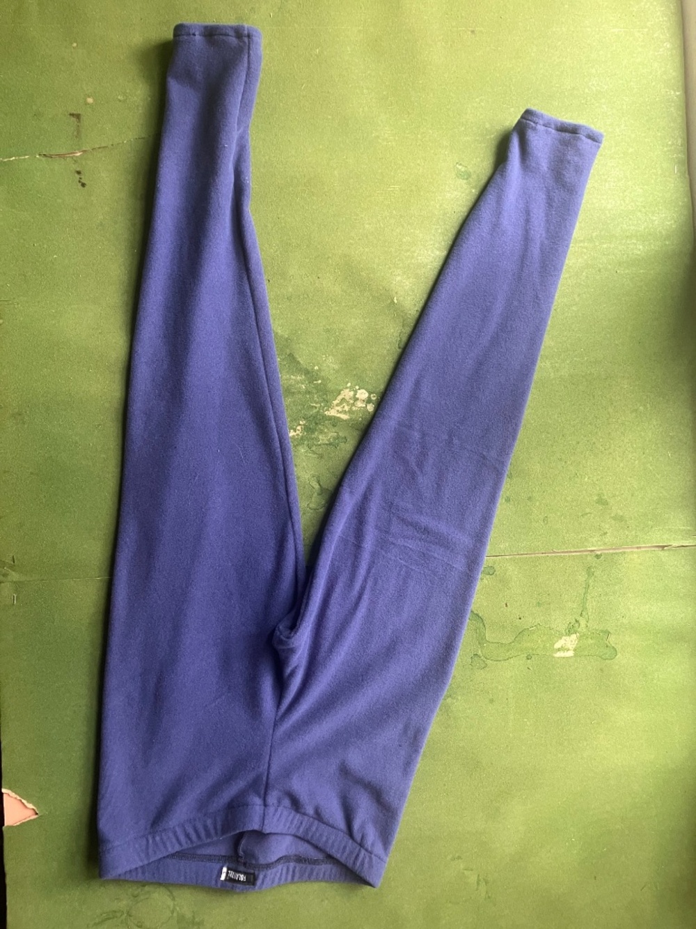 Power Stretch tights, Mens Large, cornflower blue - Picture 3 of 5